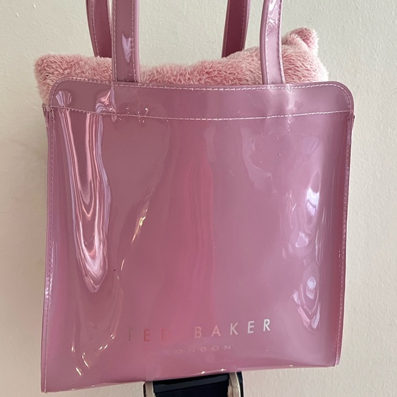 Ted Baker Pink REHAB Tote Bag - Picture 3 of 9